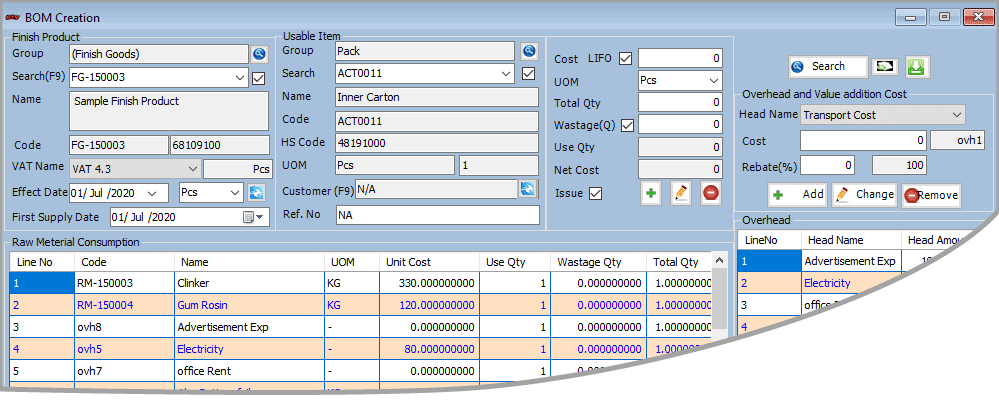 Easy Coefficient (VAT-4.3)