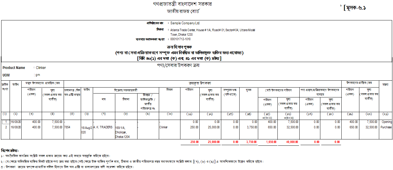 Shampan VAT Software